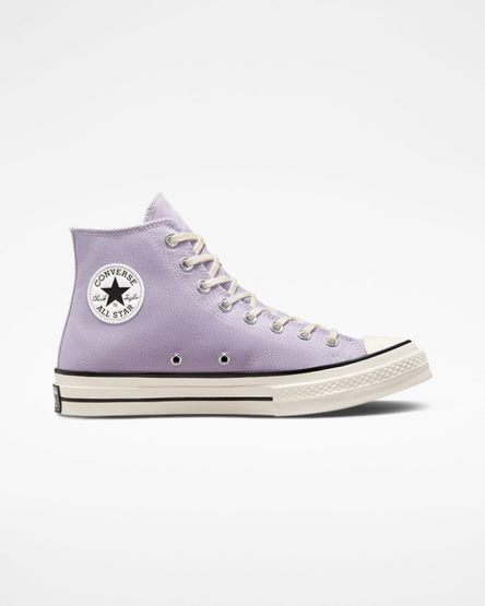 Dámské Boty Vysoké Converse Chuck 70 Vintage Platene Fialové Černé | CZ OHXF43